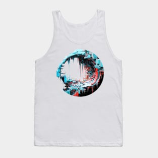 World City Circle Of Life Optimistic Fun Abstract Tank Top